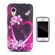 Zooky® Pink TPU heart Case / Cover / Shell for Galaxy Ace (S5830)